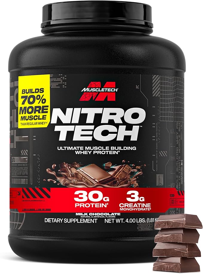 Nitro Tech | نیترو تک ماسل تک وی پروتئین